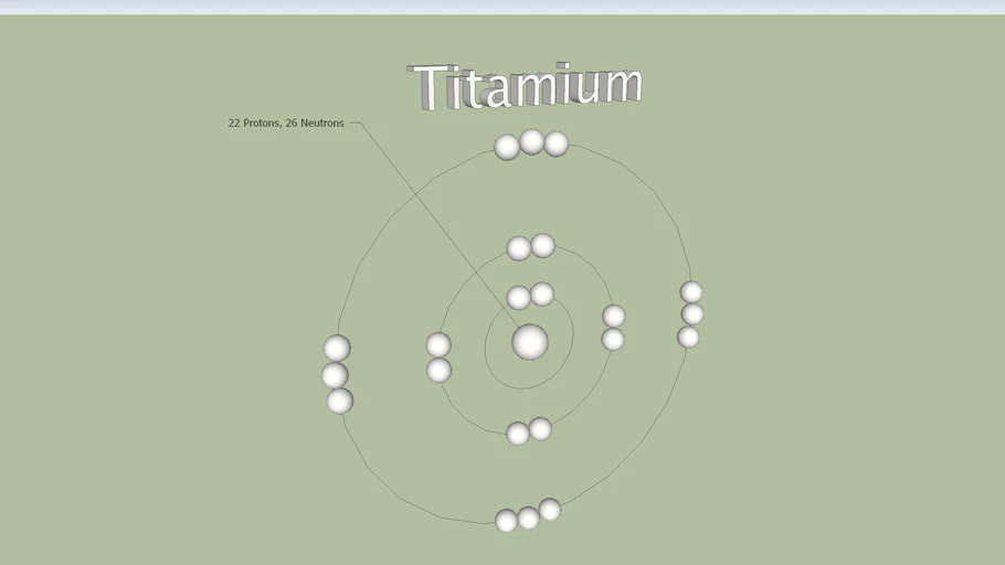 Titanium's Atomic Structure (1.1)