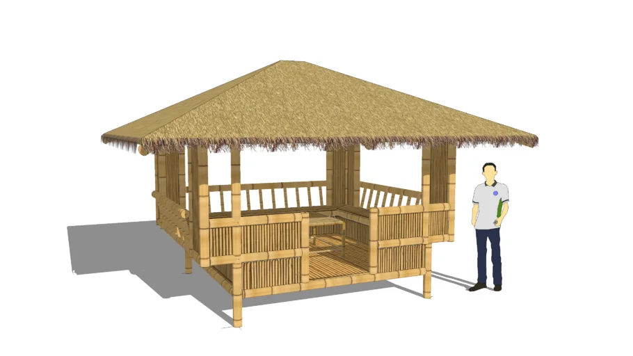 Bahay Kubo - Cottage - Bamboo Hut - Nipa Hut - Beach Shed