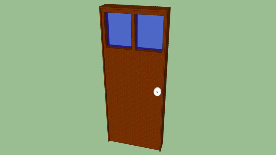 Door with windows