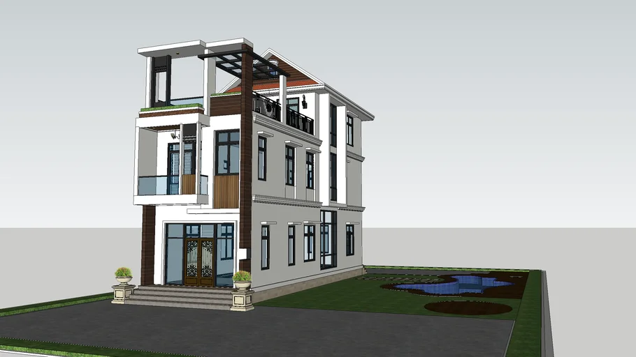Cambodia Modern Villa House Flat