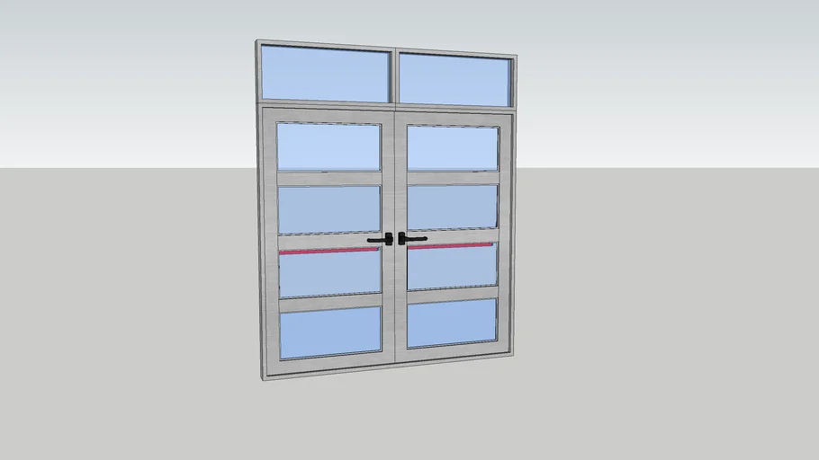 Emergency Exit with panic latch - Double size