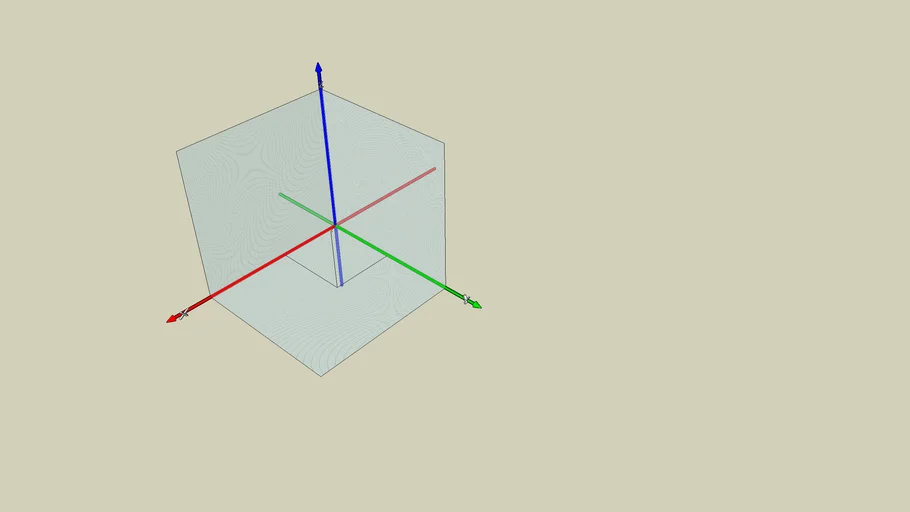 repere orthonorme 3D