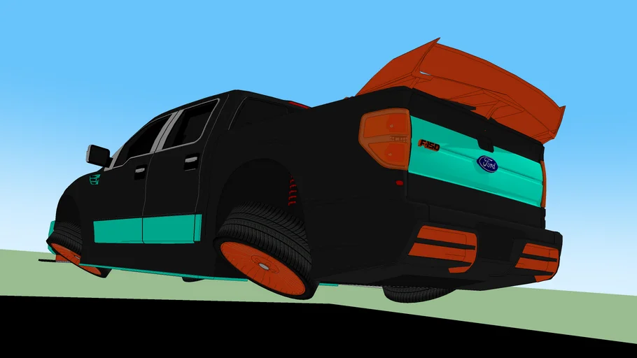 Ford F150 hover car (fly car)