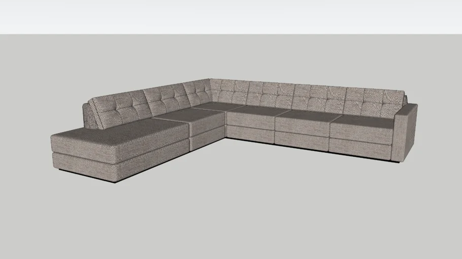 Taylor Custom Sectional | 3D Warehouse