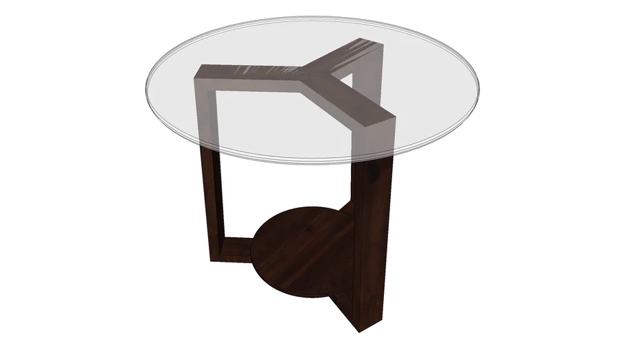 Round coffee table