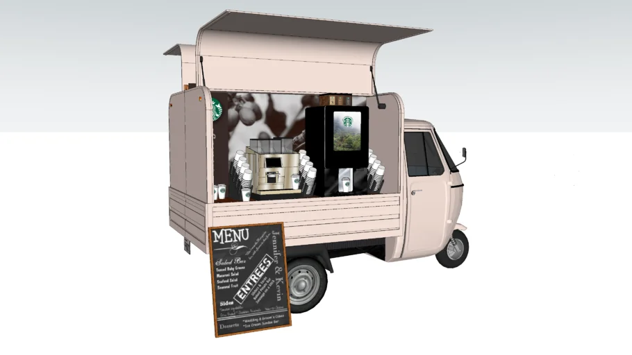 FOOD TRUCK - PIAGGIO APE