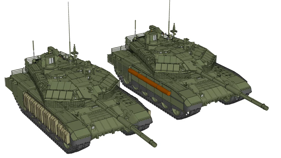 【War Thunder】T-90M 3D MODEL