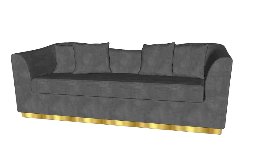 Bella Sofa - Grey