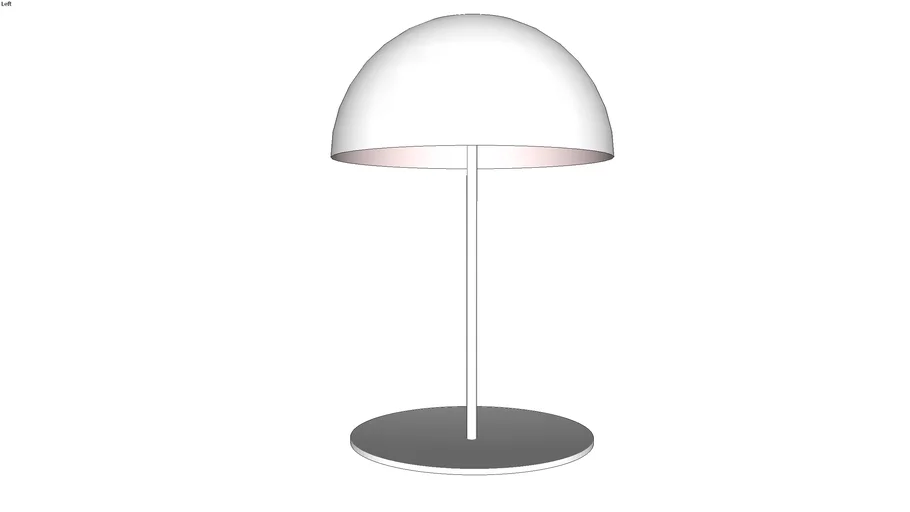 CB2_Hanna White Table Lamp