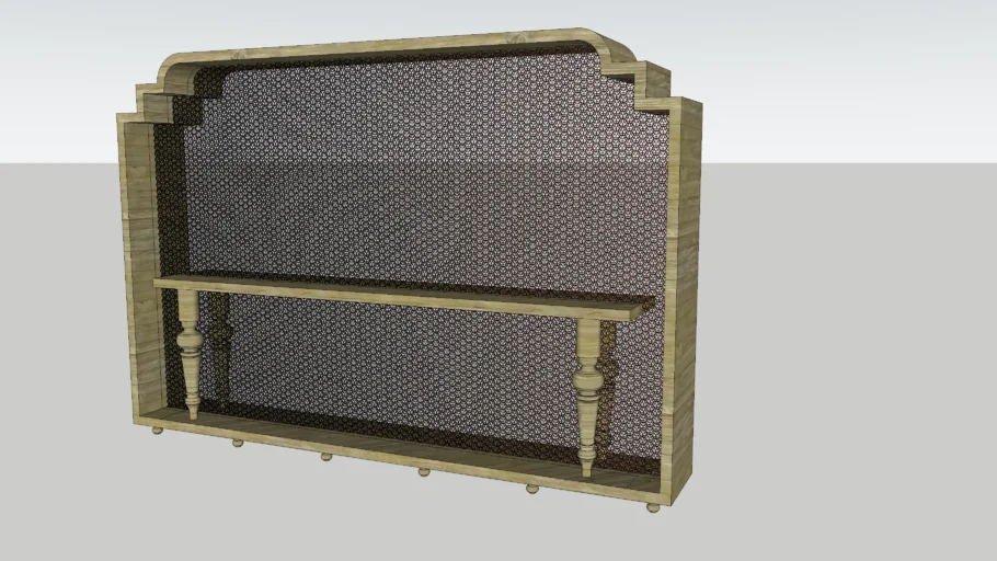 Indian space divider # jaali