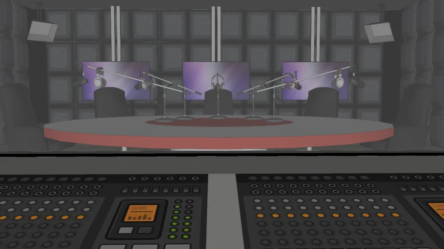 Estudio de grabación/radio - Recording/Radio studio