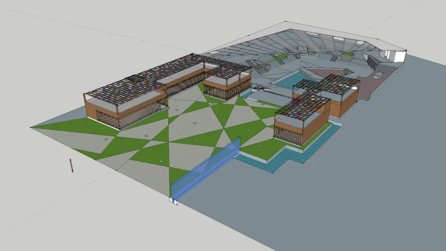 urban plaza