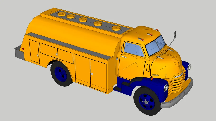 1949 Chevy Coe Gas Truck