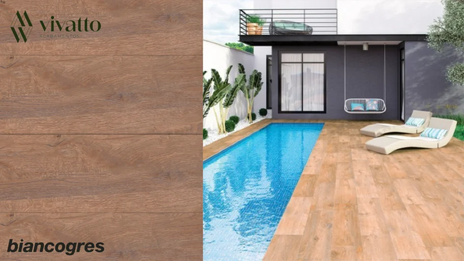 Thimos Caramelo 26x106cm - Biancogres Porcelanato