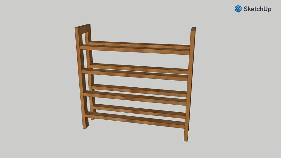 Shoe Rack | 3D Warehouse