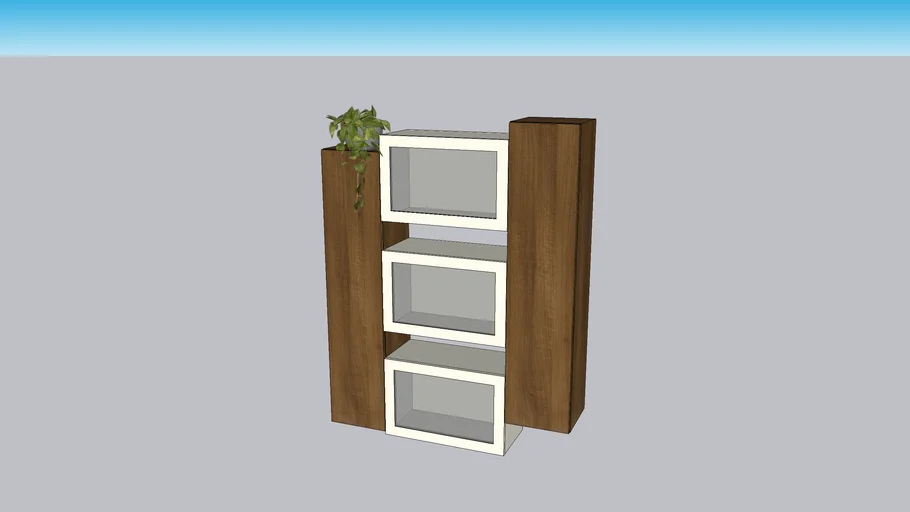 Crockery wall unit