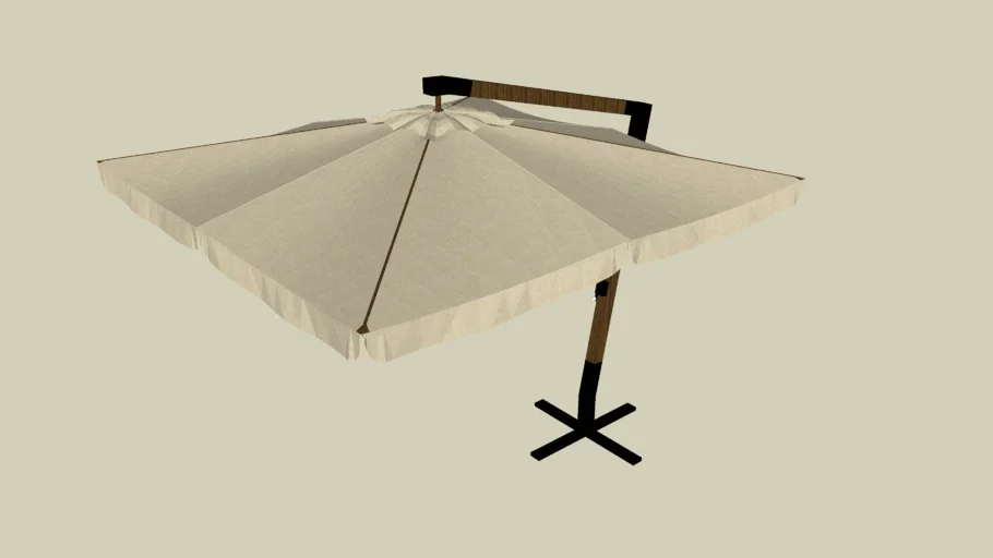 sombrilla grande con pie para terraza y jardin