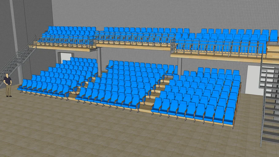  Spectator Seats, grandstand
