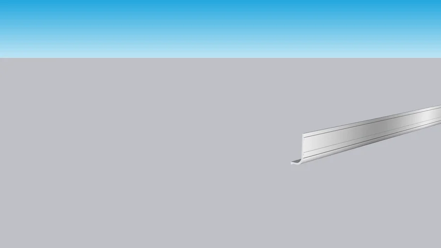 L profile handle-free 60cm