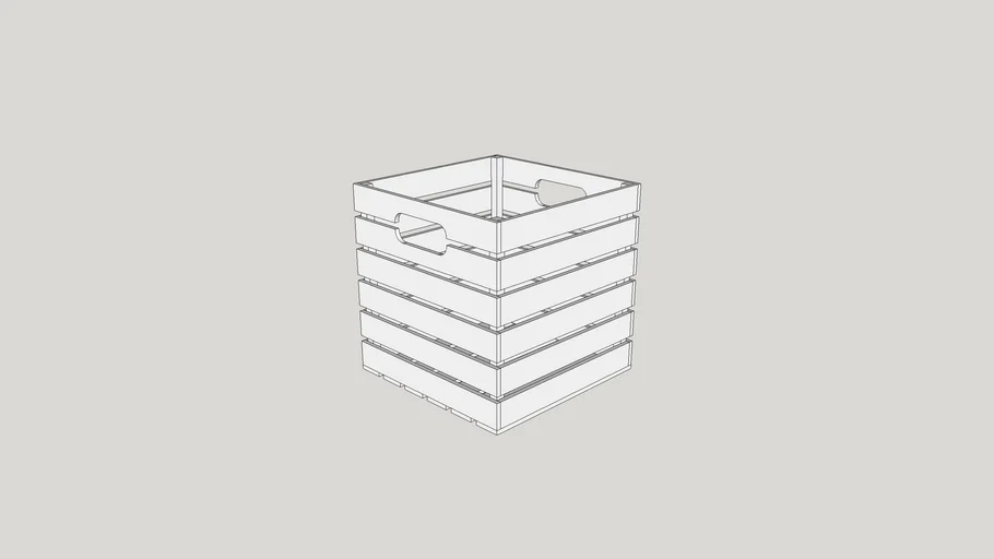 Cube crate