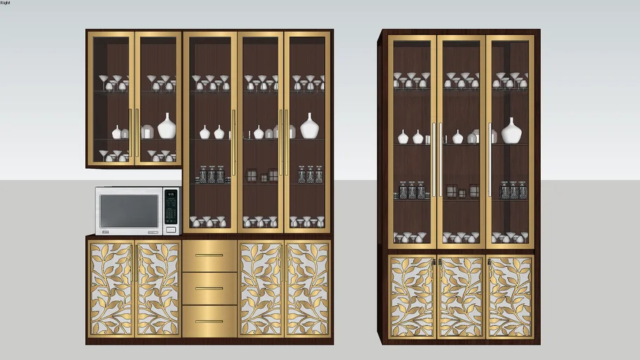 Crockery Unit Design