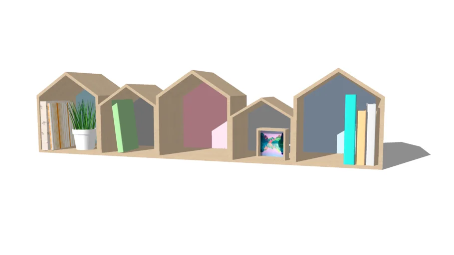 Kids book houses