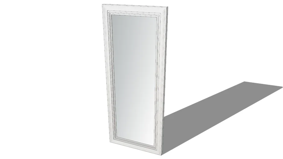 Miroir blanc Valentine, Maisons du monde. Réf: 132510 Prix: 119,00€