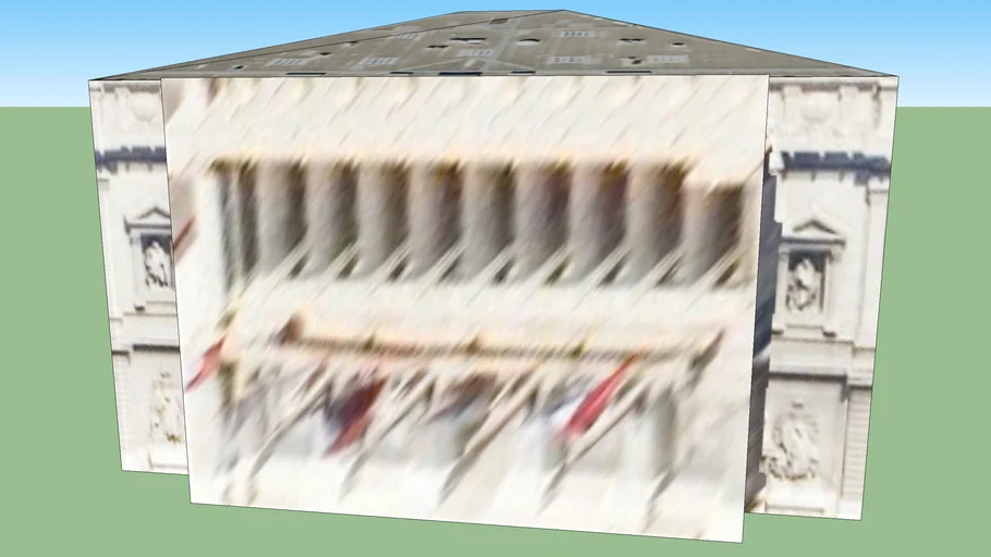 Palais de la Bourse à Marseille, France