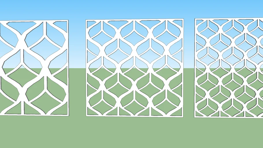 Painel Vazado - Modelo 33
