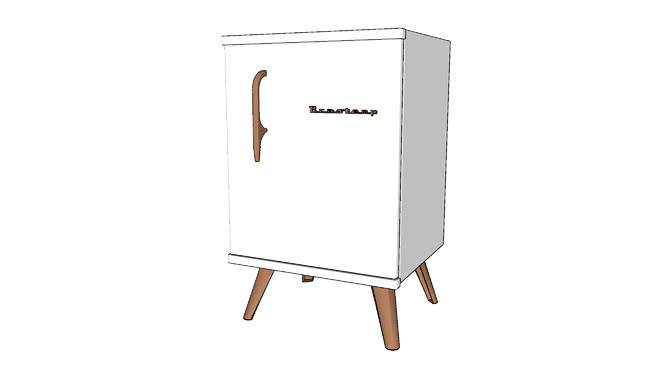 Frigobar Brastemp Retrô 76 L Ice White