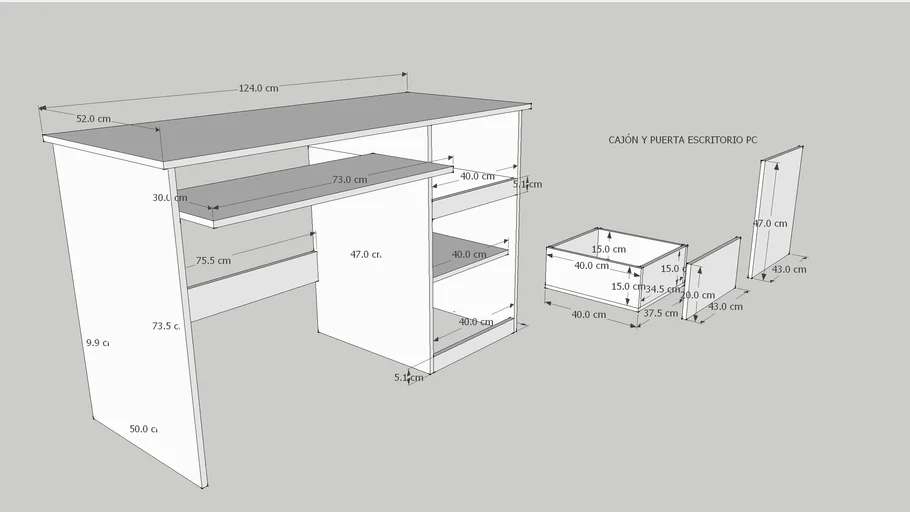 Plano para escritorio computador