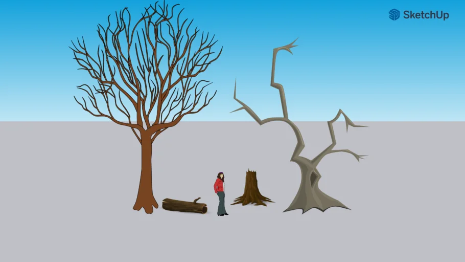 dead tree, log