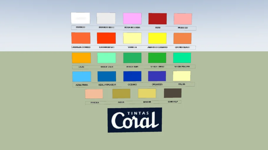 TINTAS CORAL