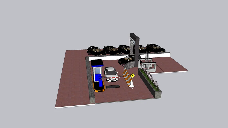 Parkir gate