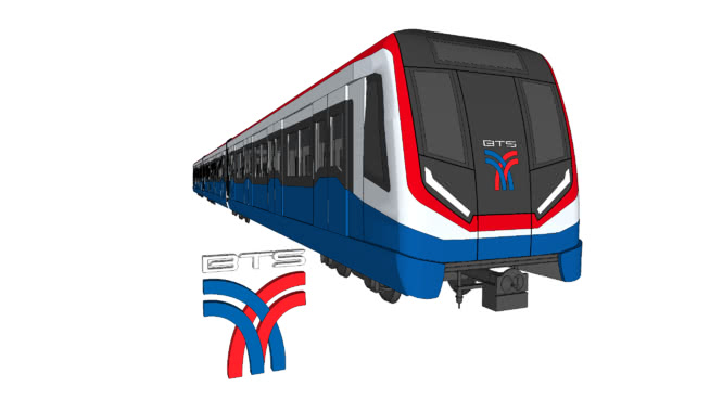 BTS Skytrain New Model Bangkok Skytrain