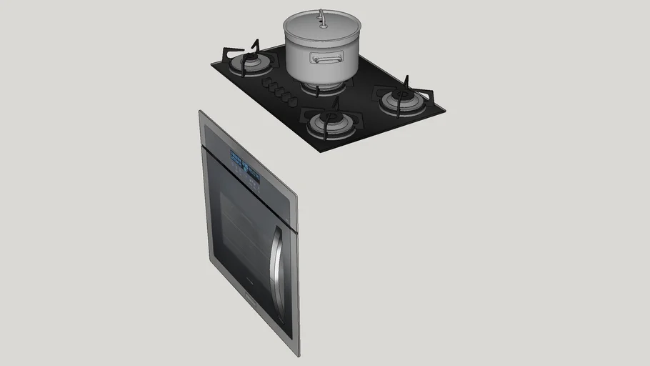 cooktop forno de embutir