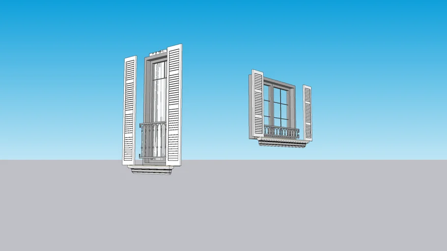 mediterranean windows iron railings