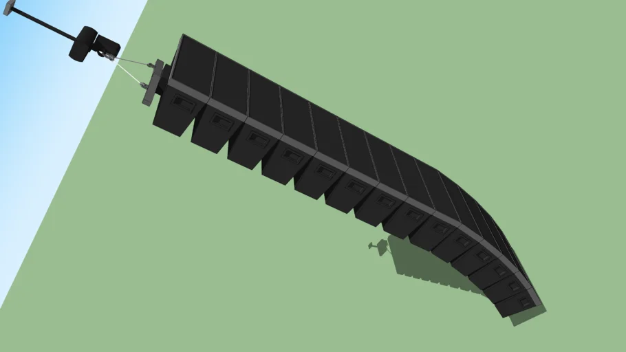 Line Array Speaker (With floating support)