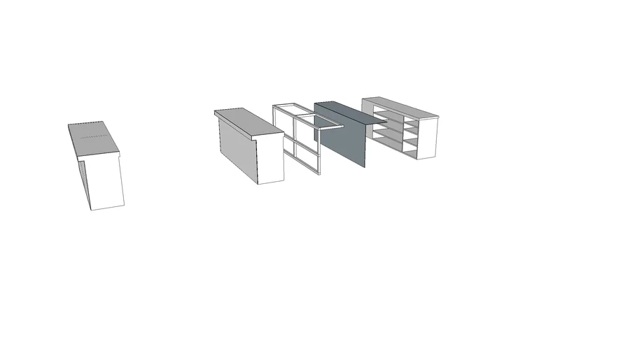 Counter Table 1 | 3D Warehouse