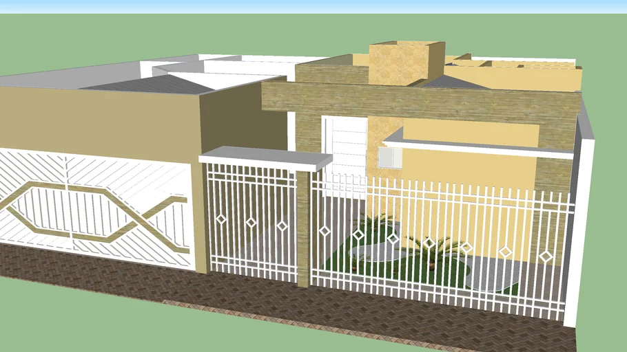 casa em terreno 15x15