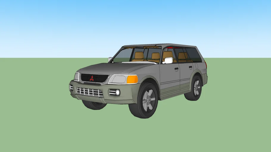 2000 Mitsubishi Montero Sport (full-size SUV)