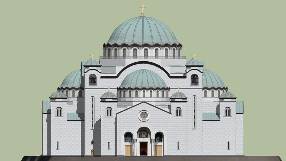 Cathedral of Saint Sava-Hram Svetog Save, Beograd