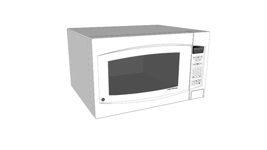 GE® 2.2 Cu. Ft. Capacity Countertop Microwave Oven