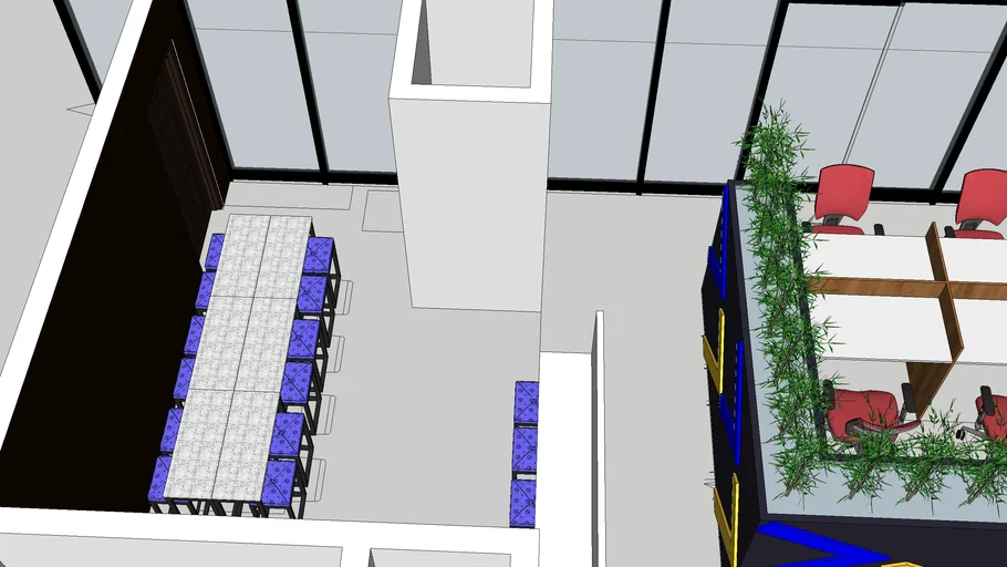 Office Layout | 3D Warehouse