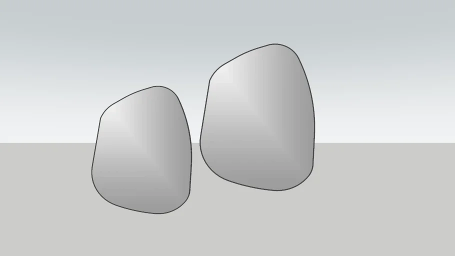 Asymmetrical Mirror Home Decor,Irregular Mirror,Aesthetic Mirror Wall Decor