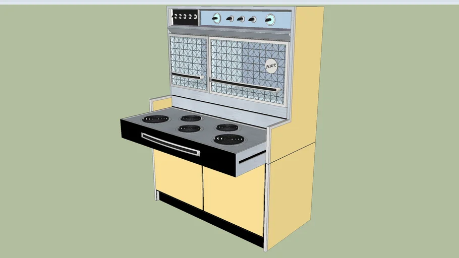1966 Frigidaire Flair range