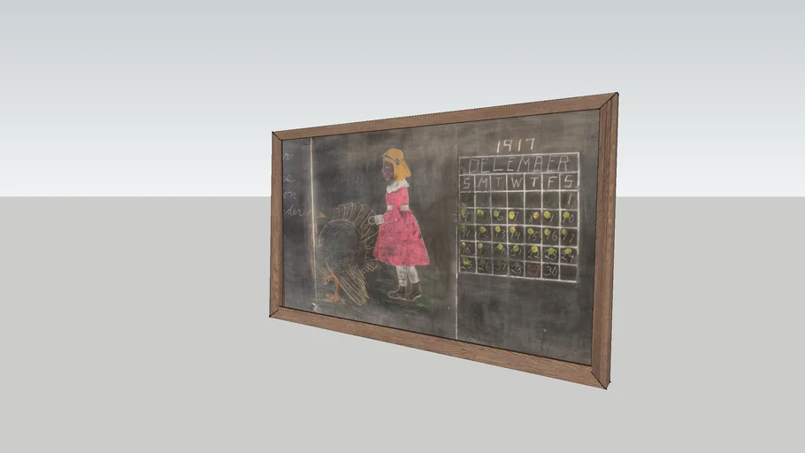 Chalkboard primary school