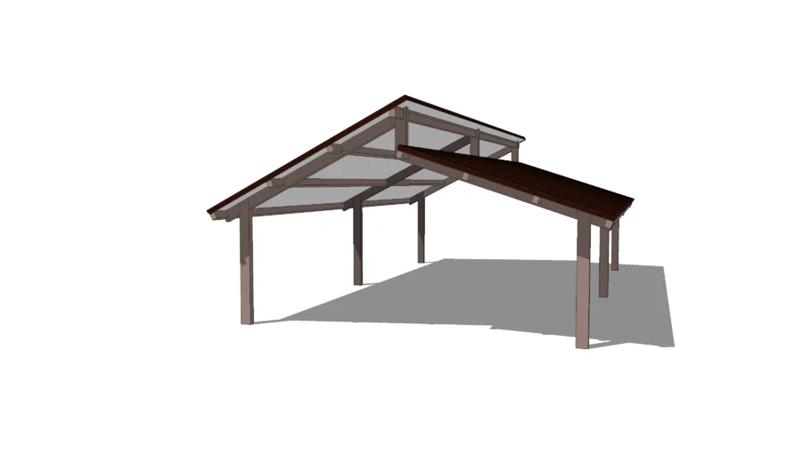 Gable - 30' x 50' with Split Top 