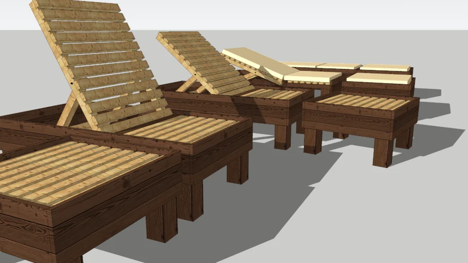 Beach lounge