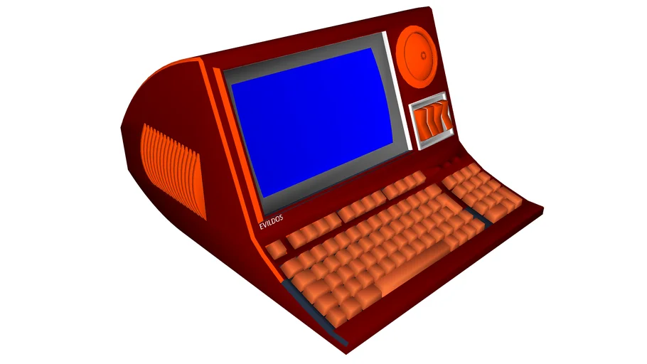 The Johnny Family: Mr Punks Computer | 3D Warehouse